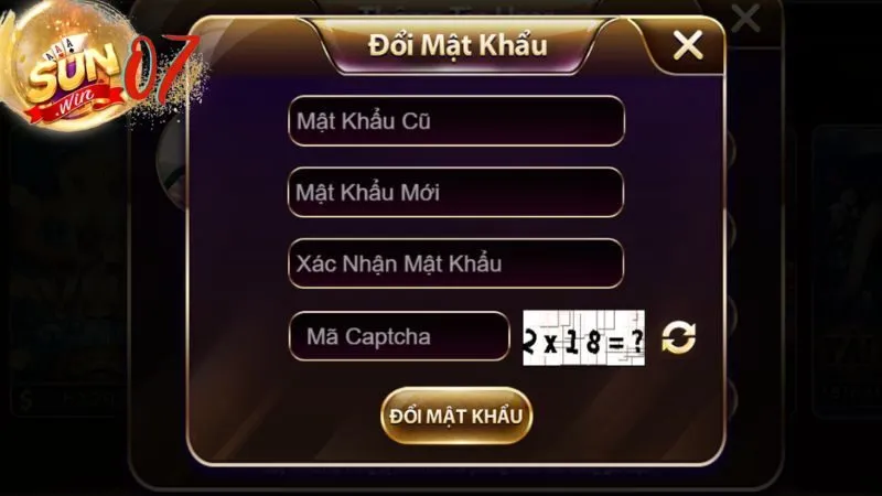 Cách lấy lại mật khẩu Sunwin